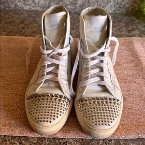 !! Gucci Studded HighTop Sneaker EU 39.5 Womens 8.5-9.5 / Mens 7-7.5 runs large